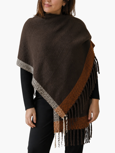RUANA TEDDY LINEAS LATERALES