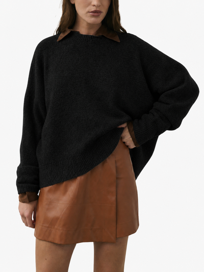SWEATER BANK - NEGRO