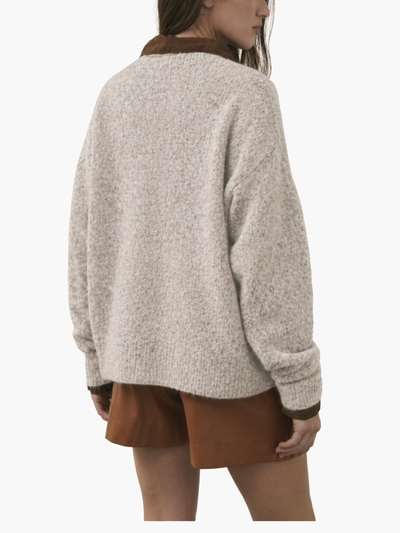SWEATER BANK - BEIGE