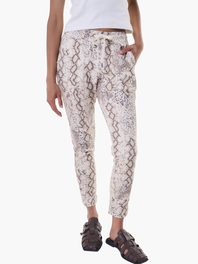 Babucha Snake Beige