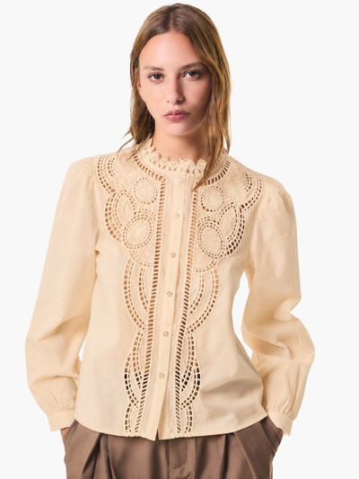 CAMISA CLARKE - BEIGE