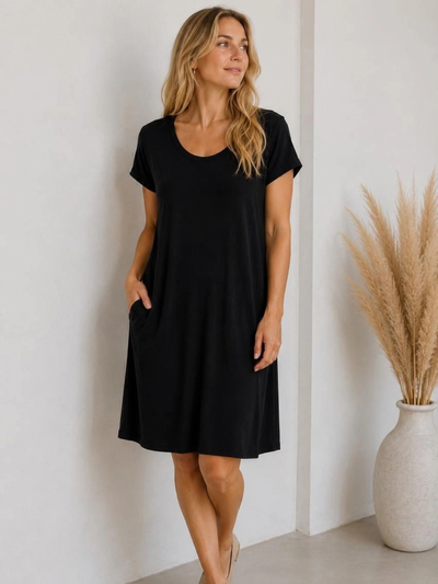 VESTIDO CAROL - NEGRO