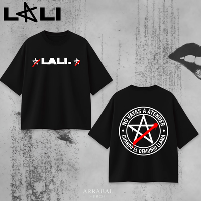 Remera Lali Estrellas/ No vayas a atender rojo