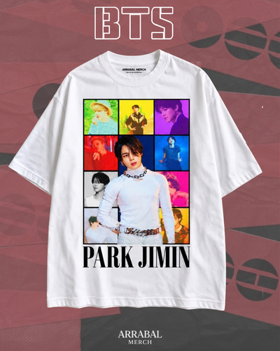 Remera blanca The Eras of Jimin