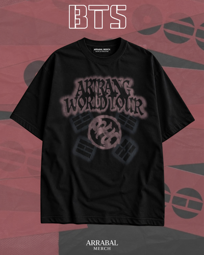 Remera Negra ARIRANG WORLD TOUR 