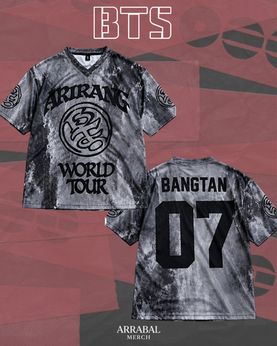 Remera Arirang World Tour – Gris Nevada