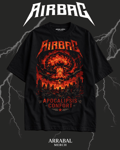 Remera Negra Apocalipsis confort