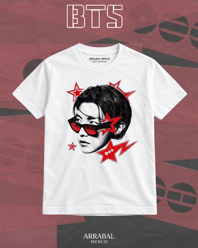 Remera Blanca J-Hope- ICONS