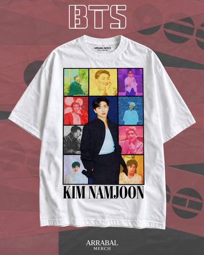 Remera blanca The Eras of RM