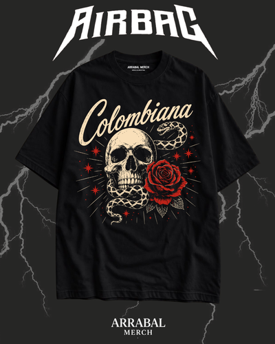 Remera Negra Colombiana