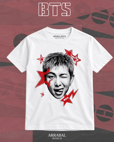 Remera Blanca Kim Namjoon- ICONS