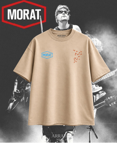 Remera Morat Logo Celeste- Color arena