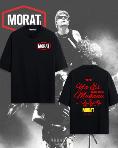 Remera Morat Antes de los 30- Negra