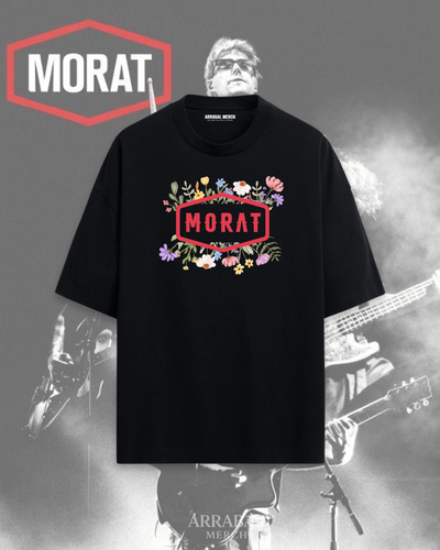 Remera Morat Primavera (Blanca / Negra)