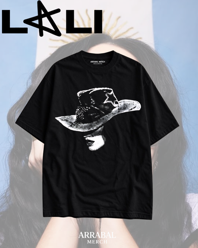 Remera Negra LALI — LOKURA