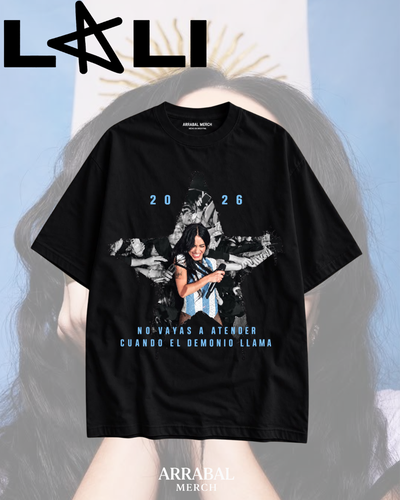 Remera Negra "Estrella 2026"