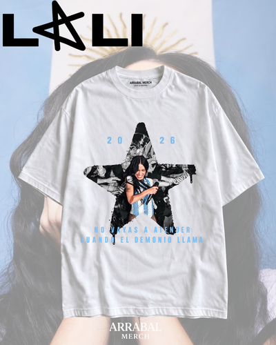 Remera Blanca"Estrella 2026"