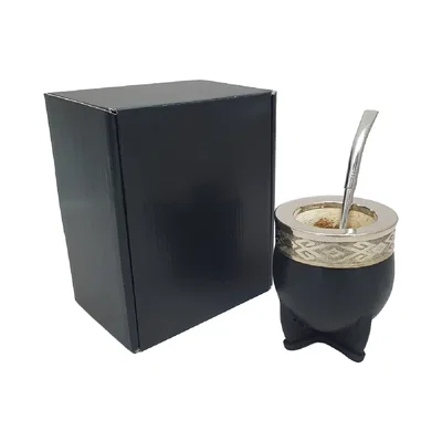 COMBO MATE IMPERIAL CALABAZA Y CUERO