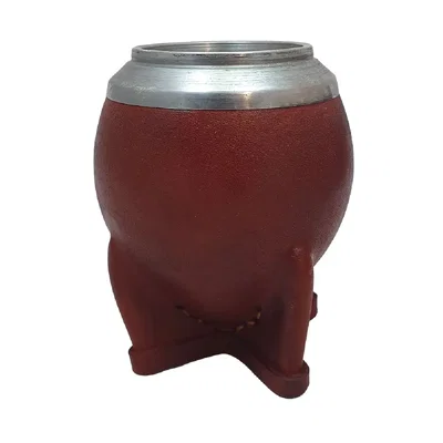 MATE TORPEDO CALABAZA Y CUERO