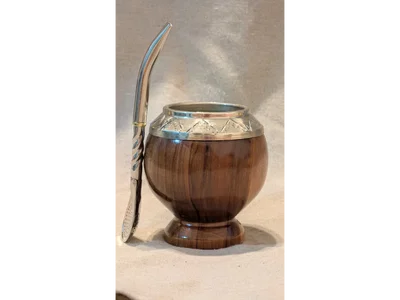 Mate torpedo de guayubirá virola labrada