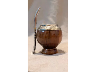 Mate torpedo de guayubirá virola labrada