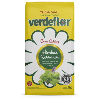 Yerba mate Verdeflor Hierbas Serranas