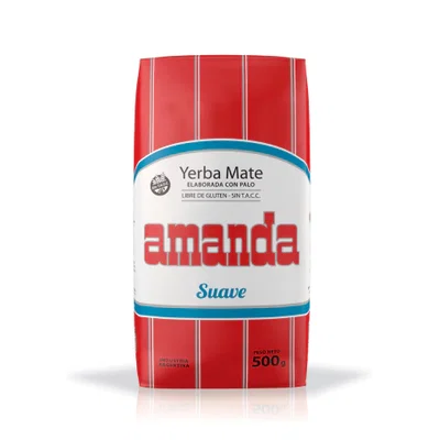 PACK MAYORISTA YERBA MATE AMANDA SUAVE