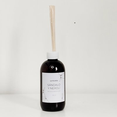 Línea Ámbar - Repuesto difusor con varillas de rattán - 250 ml