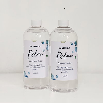 Línea Relax - Repuesto Spray aromático - 500 ml