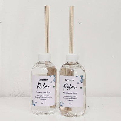 Línea Relax - Repuesto difusor con varillas de rattán 250 ml