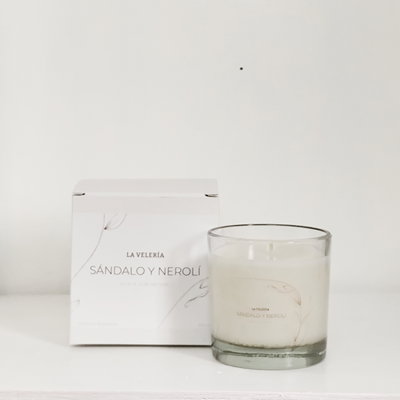 Línea Ámbar- Vela aromática de soja- 250 ml