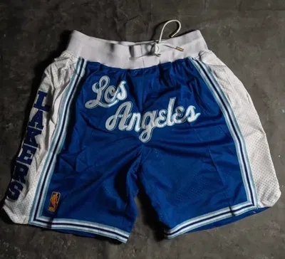 Short Los Angeles Lakers Azul