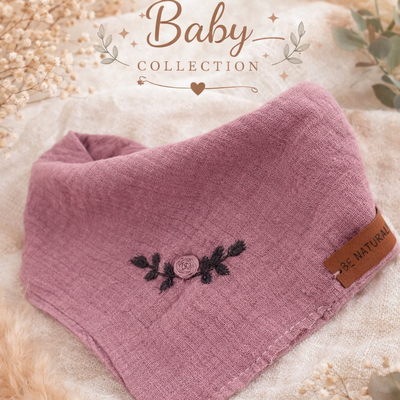  Soft Baby Bibs / Baberos de bebé