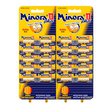 MINORA DOBLE FILO X20UN