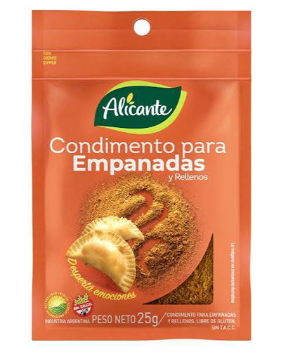 ALICANTE CONDIMENTO PARA EMPANADA