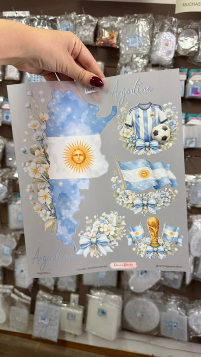 Lamina Transfer ARGENTINA - CARTEL