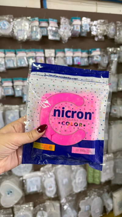 Porcelana Fría Tradicional Color NICRON (250g)