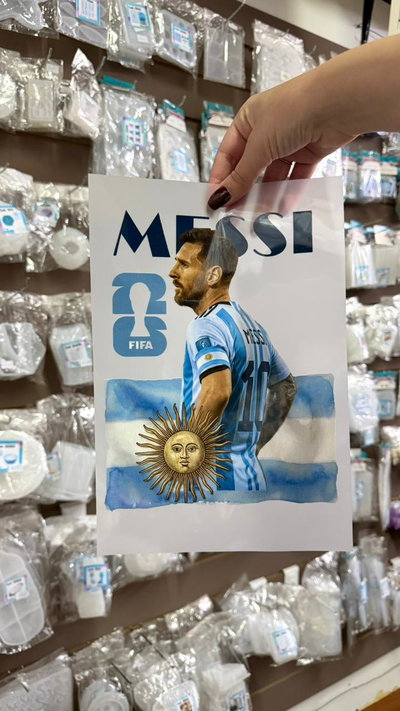 Lámina Messi Argentina