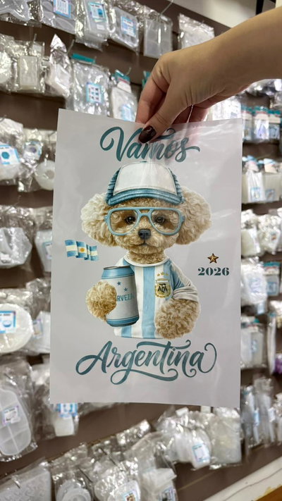 Lámina Perro Argentina