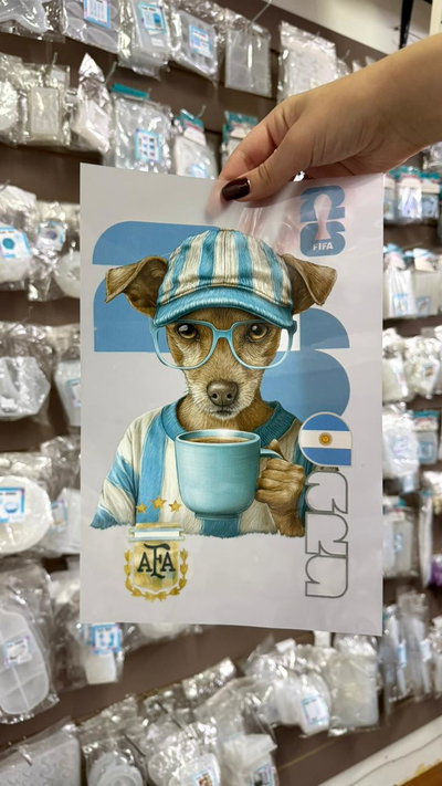 Lámina Perro Argentina
