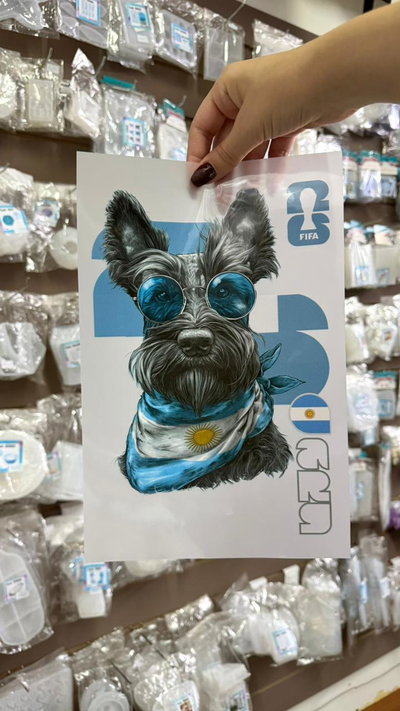Lámina Perro Argentina