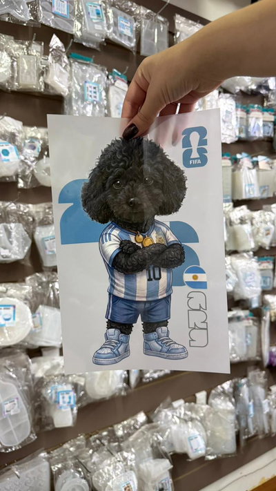 Lámina Perro Argentina