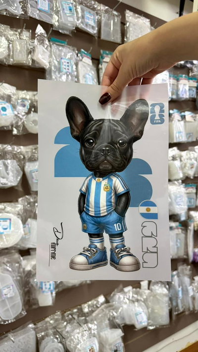 Lámina Perro Argentina