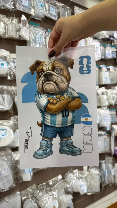 Lámina Perro Argentina