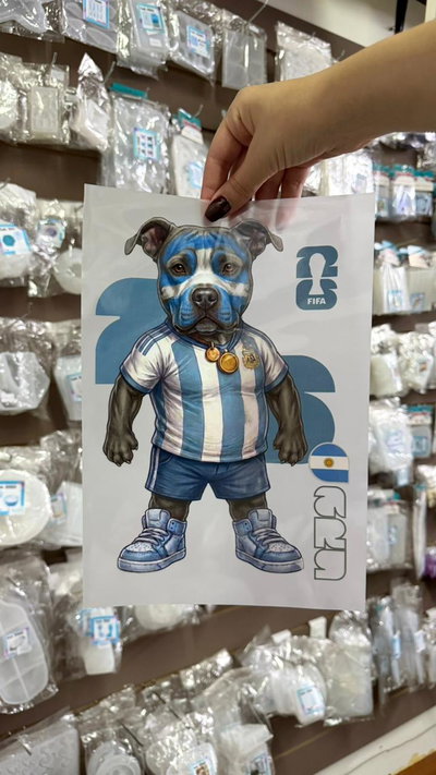 Lámina Perro Argentina