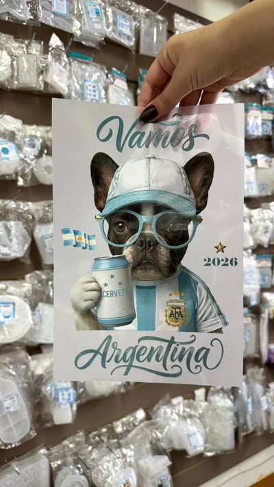 Lámina Perro Argentina