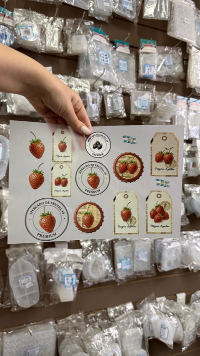 Láminas Termo Transfer - Fresas