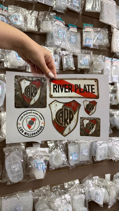 Láminas Termo Transfer - River Plate