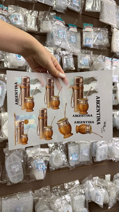 Láminas Termo Transfer - Mate