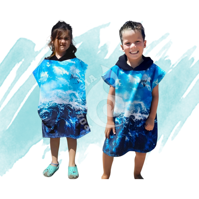 Ponchos Talle XS - Variedad de 6 Estampados